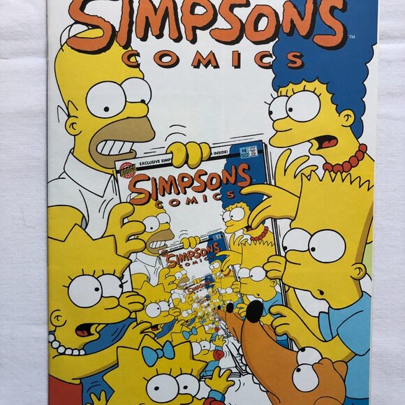 SIMPSONS COMICS -Lot of FOUR (4) Comic Books- ISSUES #1, #3, #4, & #5 - Picture 5 of 14